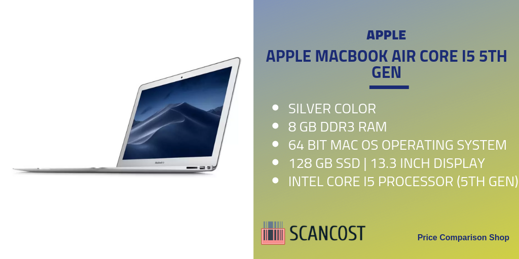 Apple MacBook Air Core i5 5th Gen