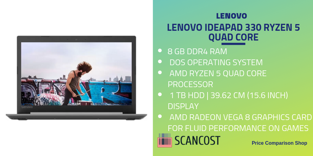 Lenovo Ideapad 330 Ryzen 5 Quad Core