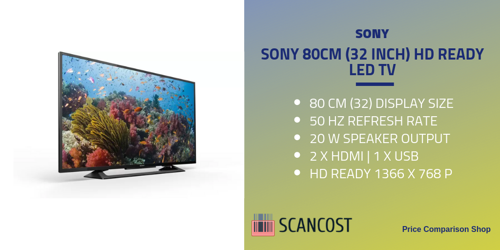 SONY 80CM (32 INCH) HD READY LED TV