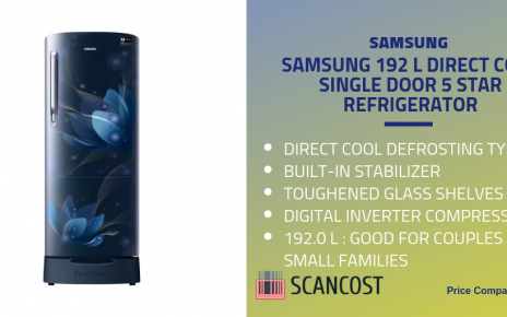 Samsung 192 L Direct Cool Single Door 5 Star Refrigerator