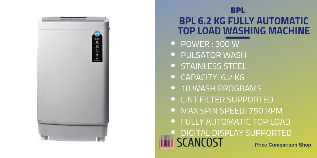 BPL 6.2kg Washing machine