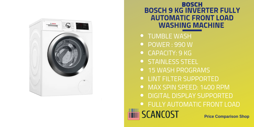 Bosch 9Kg washing machine