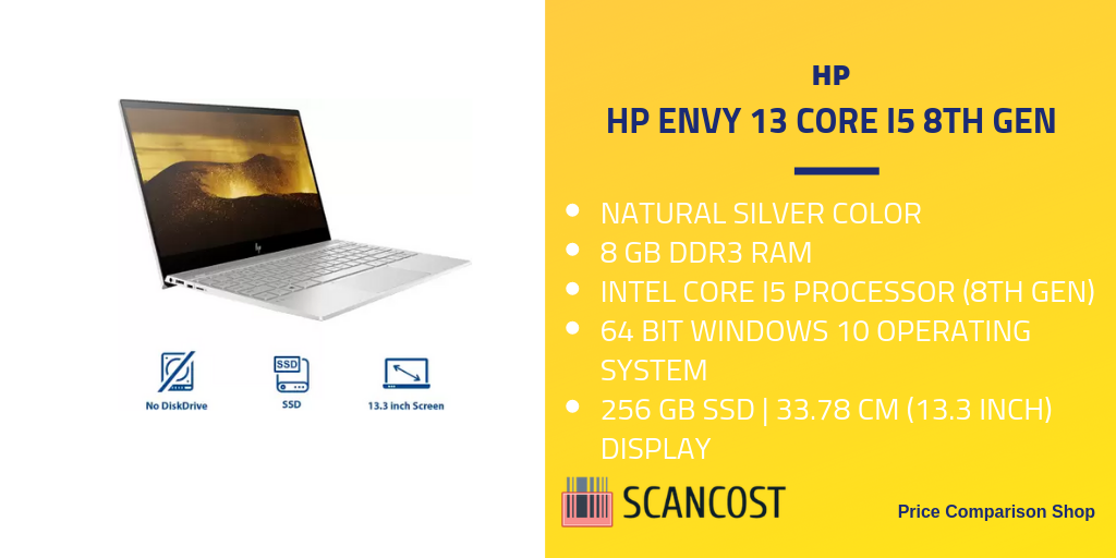 HP Envy 13 core i5