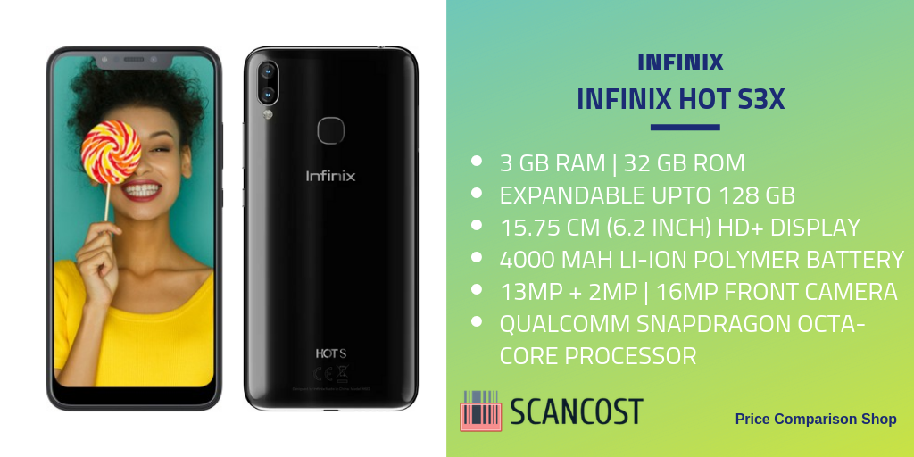 Infinix hot S3X