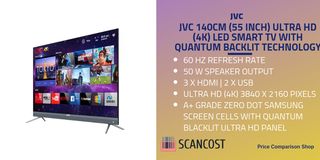 JVC 55inch TV