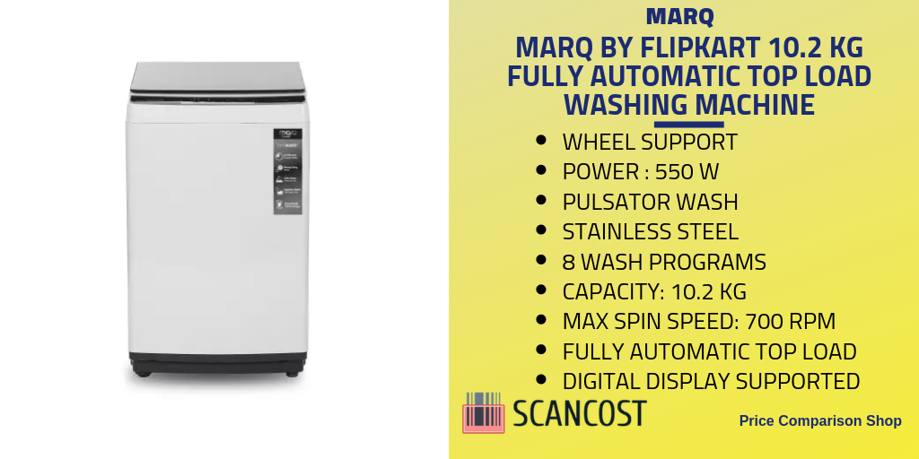 Marq 10.2 kg washin machine