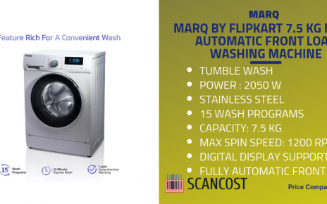 Marq 7.5kg washing machine