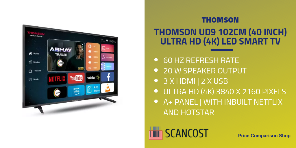 Thomson UD9 40inch Tv