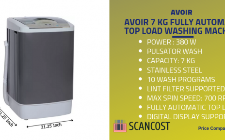 avoir 7kg washing machine