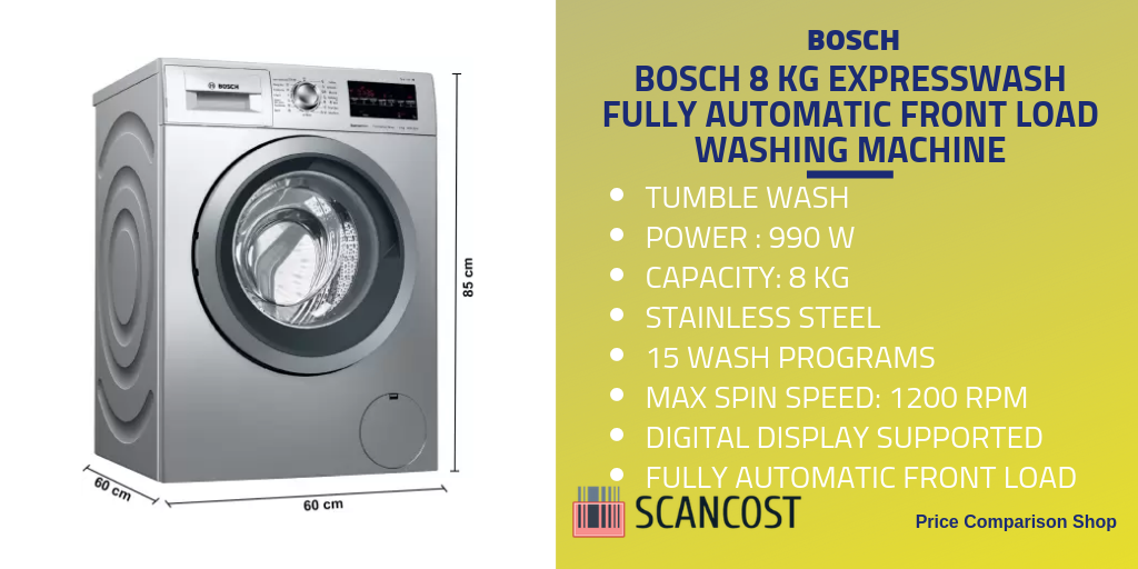 Bosch 8Kg washing machine