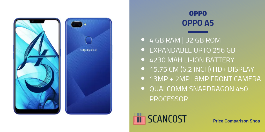 oppo a50 specification